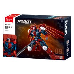 SLUBAN M38-B1053 B1053 1053 M38B1053 38-B1053 non  WARCASTER SIÊU NHÂN KRYPTONIAN bộ đồ chơi xếp lắp ráp ghép mô hình ROBOT 538 khối