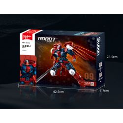 SLUBAN M38-B1053 B1053 1053 M38B1053 38-B1053 non  WARCASTER SIÊU NHÂN KRYPTONIAN bộ đồ chơi xếp lắp ráp ghép mô hình ROBOT 538 khối