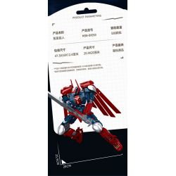 SLUBAN M38-B1053 B1053 1053 M38B1053 38-B1053 non  WARCASTER SIÊU NHÂN KRYPTONIAN bộ đồ chơi xếp lắp ráp ghép mô hình ROBOT 538 khối