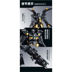 SLUBAN M38-B1052 B1052 1052 M38B1052 38-B1052 non  WARCASTER DƠI ĐEN bộ đồ chơi xếp lắp ráp ghép mô hình ROBOT 534 khối