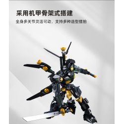 SLUBAN M38-B1052 B1052 1052 M38B1052 38-B1052 non  WARCASTER DƠI ĐEN bộ đồ chơi xếp lắp ráp ghép mô hình ROBOT 534 khối