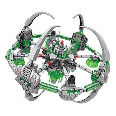 Kazi KY6634 6634 non  VŨ TRỤ 3 8 TỔ HỢP MA SIÊU THỨ NGUYÊN bộ đồ chơi xếp lắp ráp ghép mô hình THIRD UNIVERSE 1097 khối