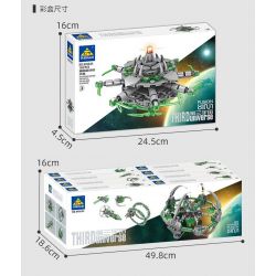 Kazi KY6634 6634 non  VŨ TRỤ 3 8 TỔ HỢP MA SIÊU THỨ NGUYÊN bộ đồ chơi xếp lắp ráp ghép mô hình THIRD UNIVERSE 1097 khối