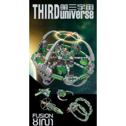 Kazi KY6634 6634 non  VŨ TRỤ 3 8 TỔ HỢP MA SIÊU THỨ NGUYÊN bộ đồ chơi xếp lắp ráp ghép mô hình THIRD UNIVERSE 1097 khối