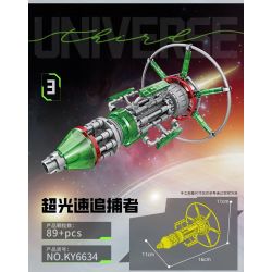 Kazi KY6634 6634 non  VŨ TRỤ 3 8 TỔ HỢP MA SIÊU THỨ NGUYÊN bộ đồ chơi xếp lắp ráp ghép mô hình THIRD UNIVERSE 1097 khối