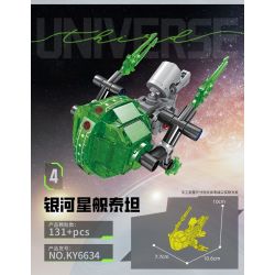 Kazi KY6634 6634 non  VŨ TRỤ 3 8 TỔ HỢP MA SIÊU THỨ NGUYÊN bộ đồ chơi xếp lắp ráp ghép mô hình THIRD UNIVERSE 1097 khối