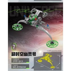 Kazi KY6634 6634 non  VŨ TRỤ 3 8 TỔ HỢP MA SIÊU THỨ NGUYÊN bộ đồ chơi xếp lắp ráp ghép mô hình THIRD UNIVERSE 1097 khối