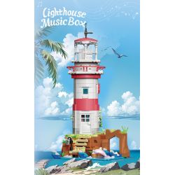 ZHEGAO 663007 non  NGỌN HẢI ĐĂNG ĐẢO ÂM NHẠC bộ đồ chơi xếp lắp ráp ghép mô hình Creator LIGHTHOUSE MUSIC BOX Sáng Tạo 909 khối ZHEGAO 663007 non  NGỌN HẢI ĐĂNG ĐẢO ÂM NHẠC bộ đồ chơi xếp lắp ráp ghép mô hình Creator LIGHTHOUSE MUSIC BOX Sáng Tạo 909 khối