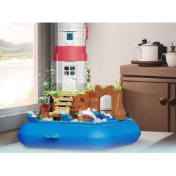 ZHEGAO 663007 non  NGỌN HẢI ĐĂNG ĐẢO ÂM NHẠC bộ đồ chơi xếp lắp ráp ghép mô hình Creator LIGHTHOUSE MUSIC BOX Sáng Tạo 909 khối ZHEGAO 663007 non  NGỌN HẢI ĐĂNG ĐẢO ÂM NHẠC bộ đồ chơi xếp lắp ráp ghép mô hình Creator LIGHTHOUSE MUSIC BOX Sáng Tạo 909 khối