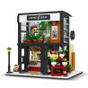 MorkModel 031066 Mork Model 031066 non  CAFE NGÔN NGỮ HOA bộ đồ chơi xếp lắp ráp ghép mô hình Creator COFFEE HOUSE Sáng Tạo 1454 khối