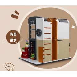 MorkModel 031066 Mork Model 031066 non  CAFE NGÔN NGỮ HOA bộ đồ chơi xếp lắp ráp ghép mô hình Creator COFFEE HOUSE Sáng Tạo 1454 khối