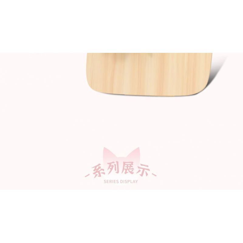 SEMBO 611085 non  CỬA HÀNG HOA THÚ CƯNG DỄ THƯƠNG CHUNYU MIAOXUN bộ đồ chơi xếp lắp ráp ghép mô hình Creator Sáng Tạo 224 khối