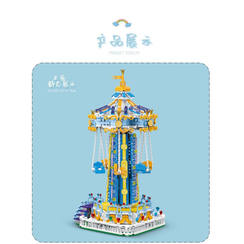 MorkModel 031027 Mork Model 031027 non  SÂN CHƠI CỐI XAY GIÓ XOAY bộ đồ chơi xếp lắp ráp ghép mô hình Creator ROTARY WINDMILL Sáng Tạo 1892 khối MorkModel 031027 Mork Model 031027 non  SÂN CHƠI CỐI XAY GIÓ XOAY bộ đồ chơi xếp lắp ráp ghép mô hình Creator ROTARY WINDMILL Sáng Tạo 1892 khối