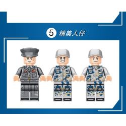 LE YI 81031 non  TÀU SÂN BAY LỚP ESSEX bộ đồ chơi xếp lắp ráp ghép mô hình Military Army AIRCRAFT CARRIER Quân Sự Bộ Đội 816 khối