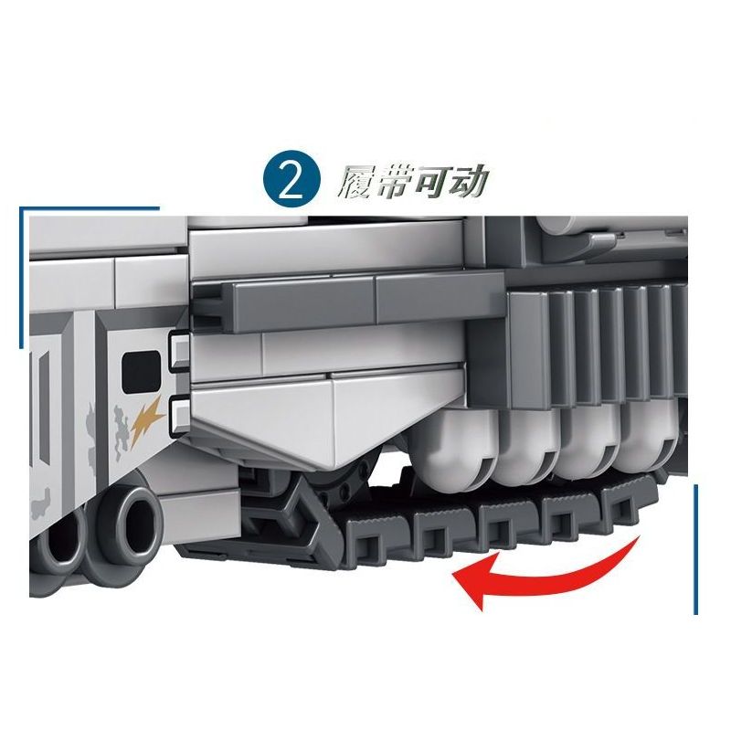 LE YI 81030 non  PHÁO XE LỬA HẠNG NẶNG GUSTAV bộ đồ chơi xếp lắp ráp ghép mô hình Military Army RAILWAY GUN Quân Sự Bộ Đội 853 khối