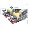 LE YI 81030 non  PHÁO XE LỬA HẠNG NẶNG GUSTAV bộ đồ chơi xếp lắp ráp ghép mô hình Military Army RAILWAY GUN Quân Sự Bộ Đội 853 khối