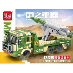 MINGDI LEIBAO K0683 0683 non  VŨ KHÍ QUAN TRỌNG NHẤT CỦA ĐẤT NƯỚC 12 TÀU SÂN BAY TÊN LỬA CHỐNG HẠM bộ đồ chơi xếp lắp ráp ghép mô hình Military Army A SHARP WEAPON OF THE COUNTRY Quân Sự Bộ Đội 376 khối