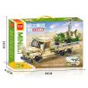 MINGDI LEIBAO K0681 0681 non  VŨ KHÍ QUAN TRỌNG NHẤT CỦA QUỐC GIA TÀU CÁNH QUẠT TẤN CÔNG FALCON bộ đồ chơi xếp lắp ráp ghép mô hình Military Army A SHARP WEAPON OF THE COUNTRY Quân Sự Bộ Đội 364 khối