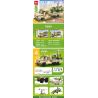 MINGDI LEIBAO K0681 0681 non  VŨ KHÍ QUAN TRỌNG NHẤT CỦA QUỐC GIA TÀU CÁNH QUẠT TẤN CÔNG FALCON bộ đồ chơi xếp lắp ráp ghép mô hình Military Army A SHARP WEAPON OF THE COUNTRY Quân Sự Bộ Đội 364 khối