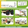 MINGDI LEIBAO K0680 0680 non  VŨ KHÍ QUAN TRỌNG NHẤT CỦA ĐẤT NƯỚC XE TÊN LỬA TẤN CÔNG MẶT HONGQI 2 bộ đồ chơi xếp lắp ráp ghép mô hình Military Army A SHARP WEAPON OF THE COUNTRY Quân Sự Bộ Đội 371 khối