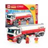 MAGIC VIGOUR C.9039 .9039 non  XE TẢI CHỞ DẦU KHÁCH SẠN PETROCHINA KUNLUN bộ đồ chơi xếp lắp ráp ghép mô hình City TANKER Thành Phố 619 khối
