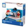 MAGIC VIGOUR T-8802 8802 T8802 non  ĐỘI TUYỂN LẶN QUỐC GIA TRUNG bộ đồ chơi xếp lắp ráp ghép mô hình City TEAM CHINA DIVING Thành Phố 248 khối