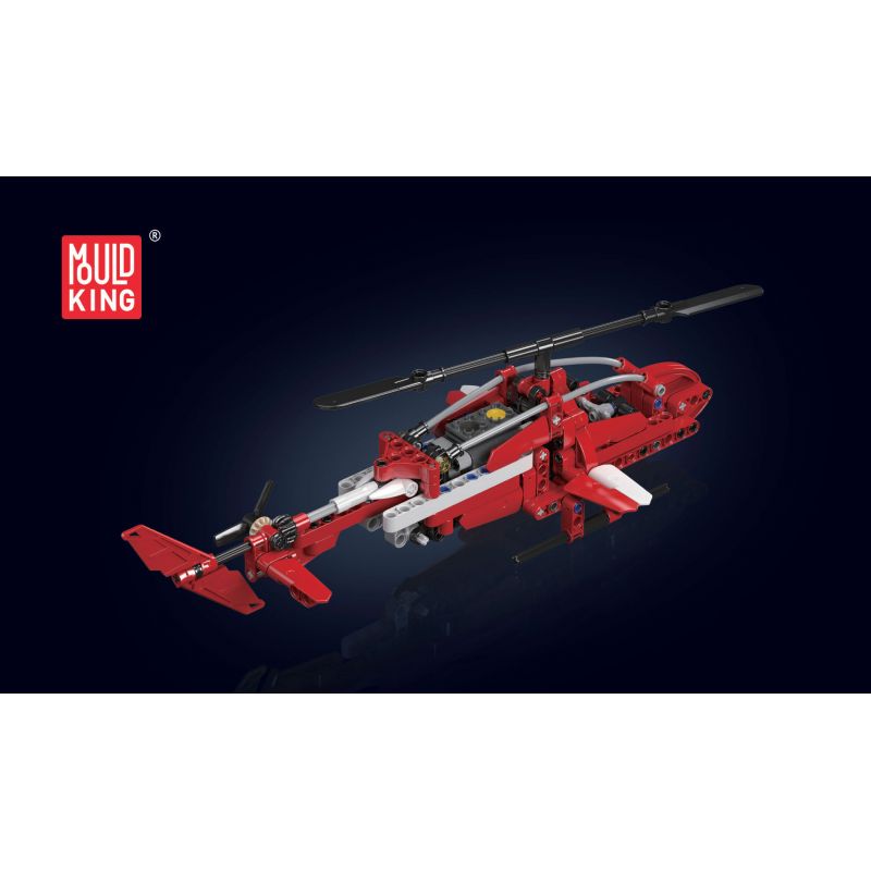 MouldKing 24022 Mould King 24022 non  MÁY BAY TRỰC THĂNG CHIM SẺ bộ đồ chơi xếp lắp ráp ghép mô hình  SPARROW HELICOPTER Kỹ Thuật Công Nghệ Cao Mô Hình Phương Tiện 266 khối