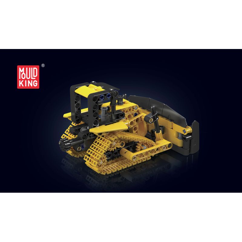 MouldKing 24020 Mould King 24020 non  MÁY ỦI BÁNH XÍCH bộ đồ chơi xếp lắp ráp ghép mô hình  TRACKED BULLDOZER Kỹ Thuật Công Nghệ Cao Mô Hình Phương Tiện 244 khối