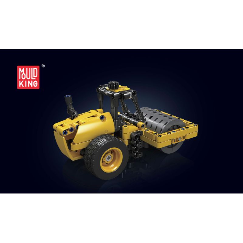MouldKing 24019 Mould King 24019 non  ĐƯỜNG LĂN bộ đồ chơi xếp lắp ráp ghép mô hình  ROAD ROLLER Kỹ Thuật Công Nghệ Cao Mô Hình Phương Tiện 223 khối