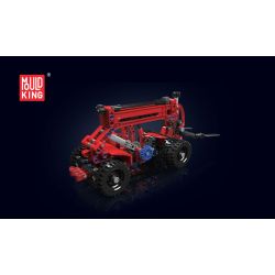 MouldKing 24016 Mould King 24016 non  NGƯỜI ĐIỀU KHIỂN TỪ XA bộ đồ chơi xếp lắp ráp ghép mô hình  TELESCOPIC ARM FORKLIFT Kỹ Thuật Công Nghệ Cao Mô Hình Phương Tiện 218 khối