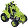 MouldKing 24024 Mould King 24024 non  MÁY KÉO NÔNG NGHIỆP bộ đồ chơi xếp lắp ráp ghép mô hình  AGRICULTURAL TRACTOR Kỹ Thuật Công Nghệ Cao Mô Hình Phương Tiện 242 khối