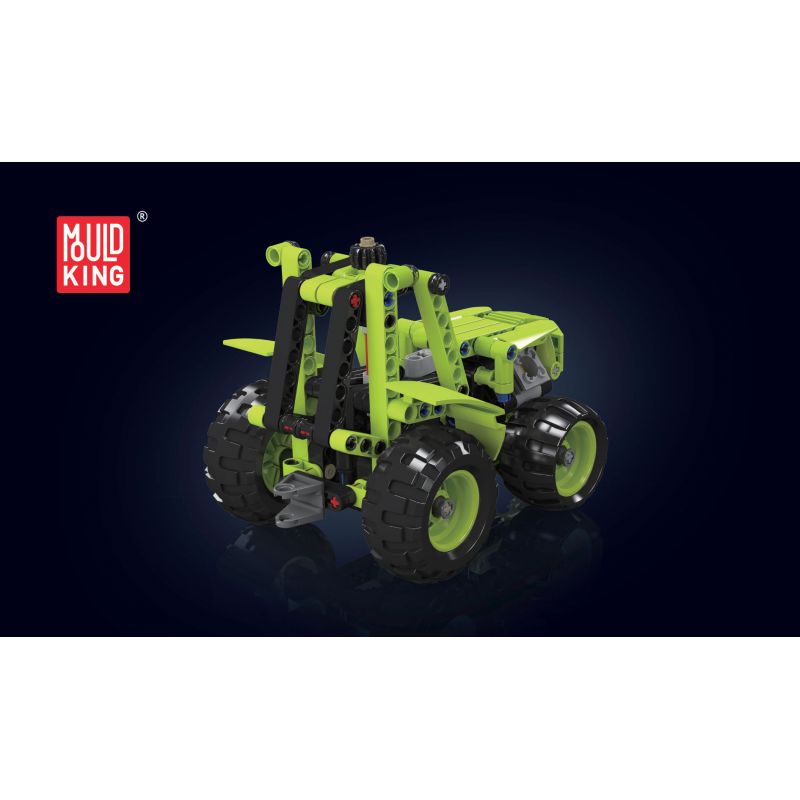 MouldKing 24024 Mould King 24024 non  MÁY KÉO NÔNG NGHIỆP bộ đồ chơi xếp lắp ráp ghép mô hình  AGRICULTURAL TRACTOR Kỹ Thuật Công Nghệ Cao Mô Hình Phương Tiện 242 khối