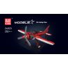 MouldKing 24023 Mould King 24023 non  MÁY BAY ĐUA bộ đồ chơi xếp lắp ráp ghép mô hình  RACING PLANE Kỹ Thuật Công Nghệ Cao Mô Hình Phương Tiện 252 khối