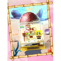 AREA-X AB0026 0026 non  SPONGEBOB SQUAREPANTS KRUSTY KRAB CỦA MR. KRABS bộ đồ chơi xếp lắp ráp ghép mô hình Movie & Game GOOD  THE KRUSTY KRAB Phim Và Trò Chơi