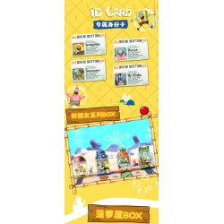 AREA-X AB0024 0024 non  SPONGEBOB SQUAREPANTS NGÔI NHÀ ĐÁ CỦA PATRICK bộ đồ chơi xếp lắp ráp ghép mô hình Movie & Game GOOD  PATRICK STAR'S HOUSE Phim Và Trò Chơi