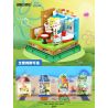 AREA-X AB0023 0023 non  SPONGEBOB SQUAREPANTS NGÔI NHÀ QUẢ DỨA bộ đồ chơi xếp lắp ráp ghép mô hình Movie & Game GOOD  SPONGEBOB SQUARE PANTS' HOUSE Phim Và Trò Chơi