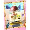 AREA-X AB0023 0023 non  SPONGEBOB SQUAREPANTS NGÔI NHÀ QUẢ DỨA bộ đồ chơi xếp lắp ráp ghép mô hình Movie & Game GOOD  SPONGEBOB SQUARE PANTS' HOUSE Phim Và Trò Chơi