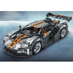 MorkModel 022027 Mork Model 022027 REBRICKABLE MOC-168846 168846 MOC168846 non  FORD GT tỷ lệ 1:10 bộ đồ chơi xếp lắp ráp ghép mô hình  Kỹ Thuật Công Nghệ Cao Mô Hình Phương Tiện 2828 khối