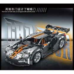 MorkModel 022027 Mork Model 022027 REBRICKABLE MOC-168846 168846 MOC168846 non  FORD GT tỷ lệ 1:10 bộ đồ chơi xếp lắp ráp ghép mô hình  Kỹ Thuật Công Nghệ Cao Mô Hình Phương Tiện 2828 khối
