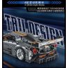 MorkModel 022027 Mork Model 022027 REBRICKABLE MOC-168846 168846 MOC168846 non  FORD GT tỷ lệ 1:10 bộ đồ chơi xếp lắp ráp ghép mô hình  Kỹ Thuật Công Nghệ Cao Mô Hình Phương Tiện 2828 khối