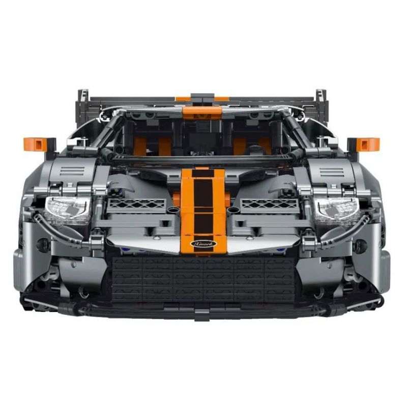 MorkModel 022027 Mork Model 022027 REBRICKABLE MOC-168846 168846 MOC168846 non  FORD GT tỷ lệ 1:10 bộ đồ chơi xếp lắp ráp ghép mô hình  Kỹ Thuật Công Nghệ Cao Mô Hình Phương Tiện 2828 khối