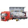 FORANGE FC1619 1619 non  XE TẢI BẢO DƯỠNG Ô TÔ bộ đồ chơi xếp lắp ráp ghép mô hình City Thành Phố 1258 khối