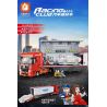 FORANGE FC1619 1619 non  XE TẢI BẢO DƯỠNG Ô TÔ bộ đồ chơi xếp lắp ráp ghép mô hình City Thành Phố 1258 khối