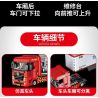 FORANGE FC1619 1619 non  XE TẢI BẢO DƯỠNG Ô TÔ bộ đồ chơi xếp lắp ráp ghép mô hình City Thành Phố 1258 khối