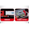 FORANGE FC1619 1619 non  XE TẢI BẢO DƯỠNG Ô TÔ bộ đồ chơi xếp lắp ráp ghép mô hình City Thành Phố 1258 khối