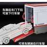FORANGE FC1619 1619 non  XE TẢI BẢO DƯỠNG Ô TÔ bộ đồ chơi xếp lắp ráp ghép mô hình City Thành Phố 1258 khối