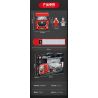 FORANGE FC1619 1619 non  XE TẢI BẢO DƯỠNG Ô TÔ bộ đồ chơi xếp lắp ráp ghép mô hình City Thành Phố 1258 khối