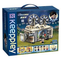 KEEPPLEY DZ0158 0158 non  GIỮ TRẺ CHU bộ đồ chơi xếp lắp ráp ghép mô hình 2500 khối