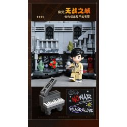 KEEPPLEY DZ0158 0158 non  GIỮ TRẺ CHU bộ đồ chơi xếp lắp ráp ghép mô hình 2500 khối