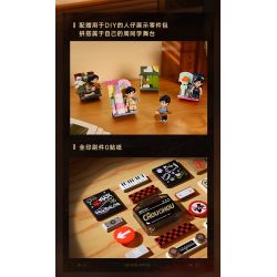 KEEPPLEY DZ0158 0158 non  GIỮ TRẺ CHU bộ đồ chơi xếp lắp ráp ghép mô hình 2500 khối